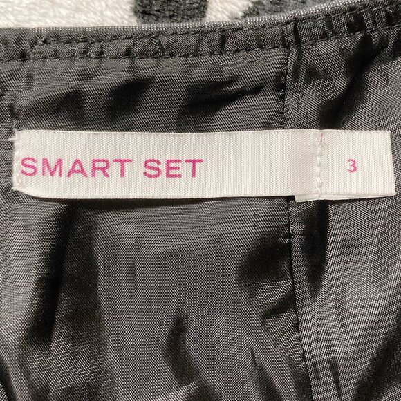 SMART SET Vintage dark grey pinup girl style pencil skirt ~ Y2K goth XS SMALL - Picture 2 of 13